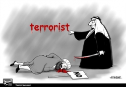 کاریکاتور/ تو تروریست هستی!!!