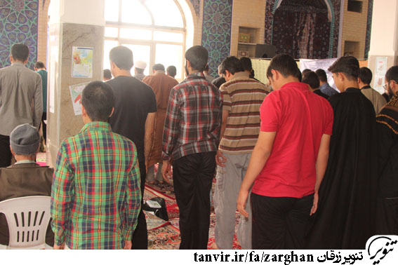 اعتکاف در مسجد المهدی زرقان