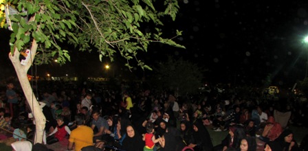 جشن باشکوه عید مبعث در پارک سلمان کازرون+ عکس