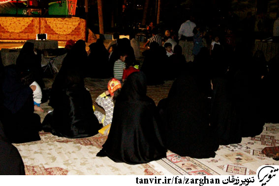 جشن میلاد سرداران کربلا در بوستان غدیر زرقان