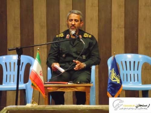 حضور فرمانده ارشد سپاه فارس در ارسنجان