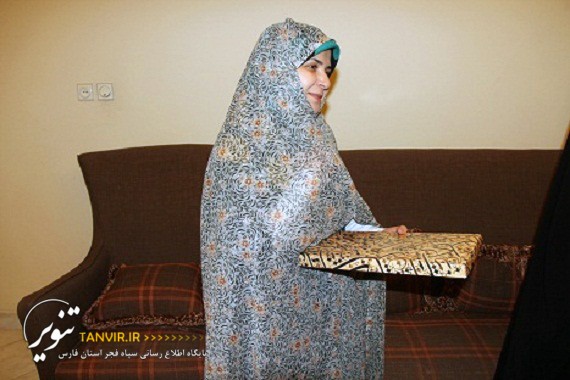 تجلیل از بانوان هنرمند نمونه بسیجی در عرصه حجاب + تصاویر