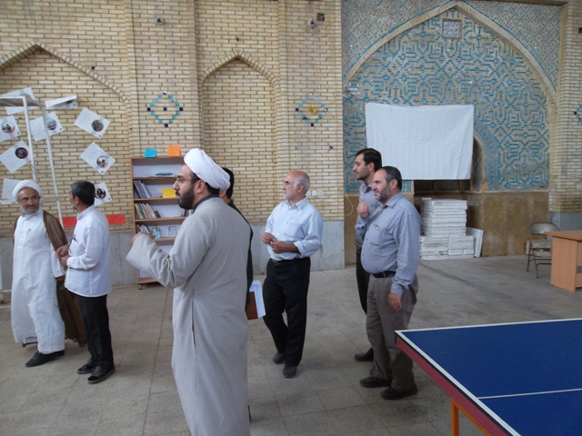 بازدید هیات امنا مسجد امام حسن مجتبی(ع) از مسجد دانش آموزی شیراز