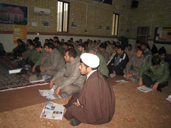 برگزاری کلاس عقیدتی در سپاه فراشبند