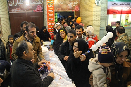 جشن فجر پارسی با حضور خانواده های بسیج اصناف حوزه حضرت سیدالشهدا(ع)
