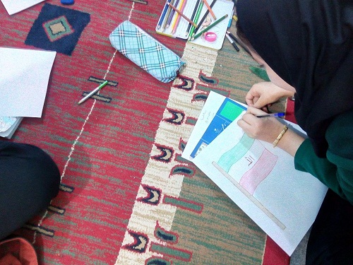 مسابقه نقاشی با موضوع امام آمد