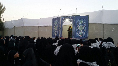 دانشجویان خرامه به کربلای ایران اعزام شدند