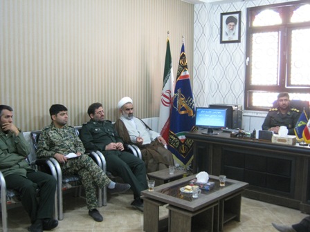 چهارمین جلسه اتاق رصد سیاسی در سپاه ناحیه احمدبن موسی(ع)