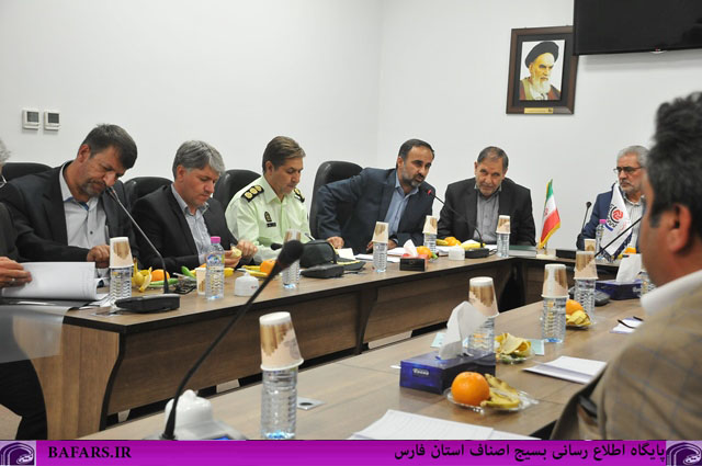 اولین جلسه شورای عالی بسیج اصناف استان فارس