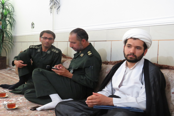 دیدار با خانواده بازنشسته سپاه مهر