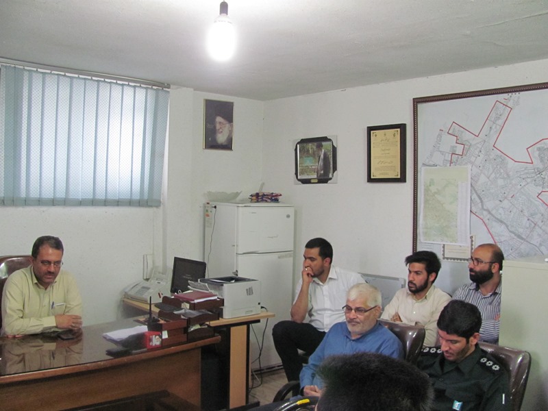 حضور رئیس کمیسیون فرهنگی و اقتصادی شورای شهر شیراز در حوزه 2 امام حسن مجتبی(ع)