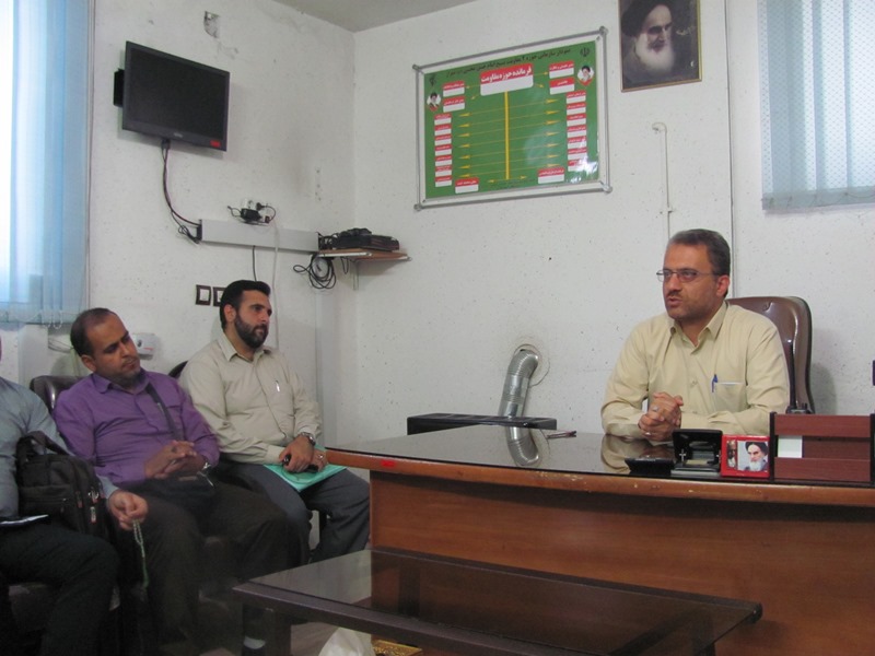 حضور رئیس کمیسیون فرهنگی و اقتصادی شورای شهر شیراز در حوزه 2 امام حسن مجتبی(ع)