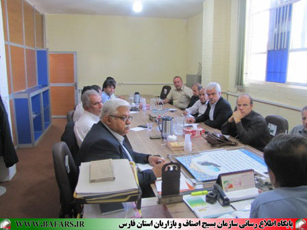 اولین جلسه کارگروه خیرین شورای عالی بسیج اصناف استان فارس