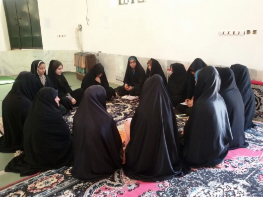 برگزاری کلاسهای قرآنی در پایگاه حضرت مرضیه(س) روستای چرگ