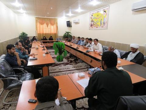 برگزاری جلسه مربیان صالحین در اشکنان