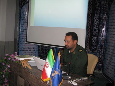 برگزاری دوره آموزش عرضی پدافند غیر عامل، در ناحیه مقاومت بسیج سپاه احمدبن موسی(ع)شیراز