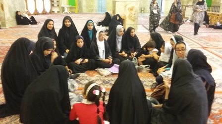برگزاری اردوی فرهنگی تفریحی جوانه های صالحین پایگاه حضرت رقیه(س)