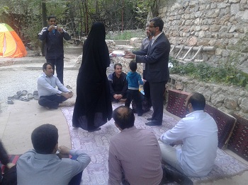 برگزاری اردوی خانوادگی پرسنل مرکز مقاومت قادرآباد در سپیدان