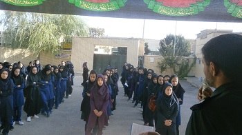 نواخته شدن زنگ امر به معروف در مدرسه اندیشه قادرآباد