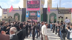 در هفته بسیج  تجمع بزرگ مردمی اربعین حسینی