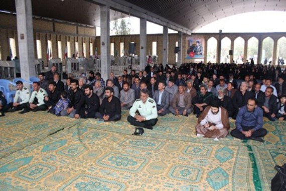 مراسم بزرگداشت شهید مدافع حرم مقیم گراش