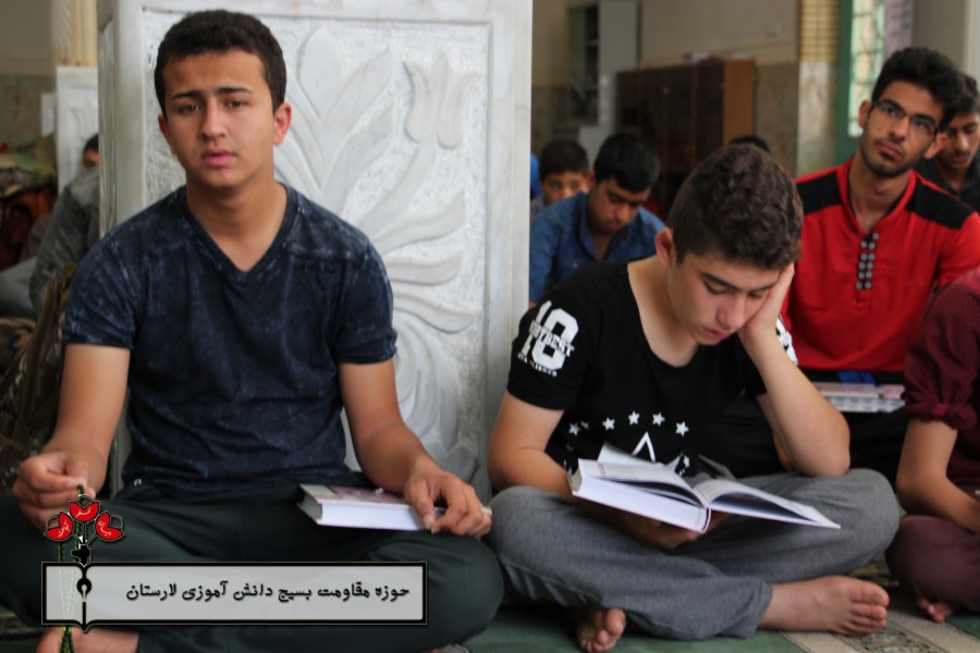 گزارش تصویری 2 اعتکاف دانش آموزی لارستان