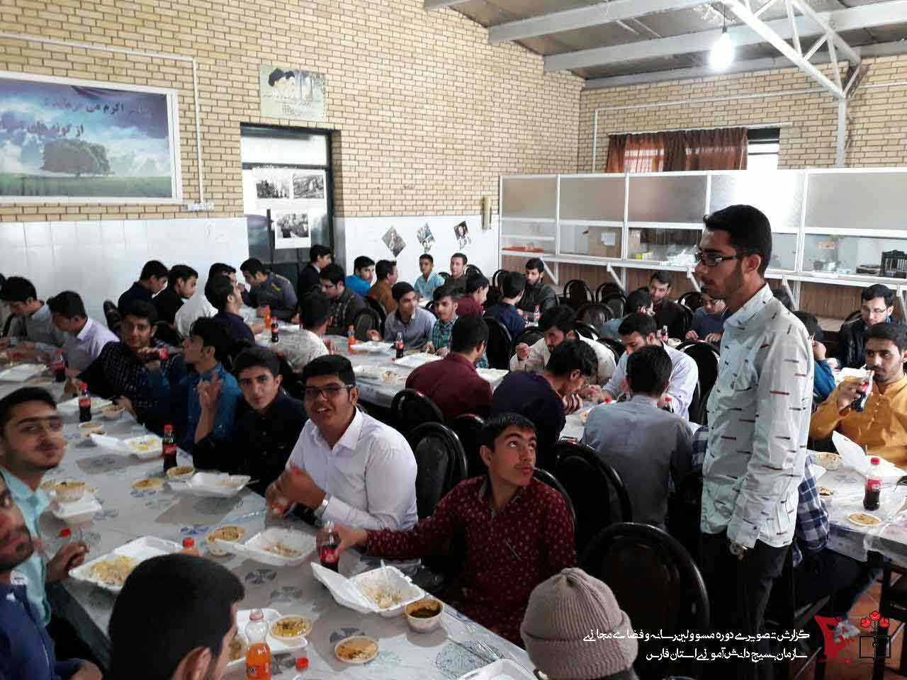 مسولین فضای مجازی حوزه های دانش آموزی فارس به ارم رفتند