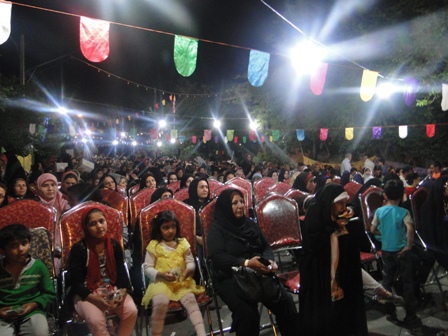 مراسم جشن نیمه شعبان و همایش انتظار ظهور موعود(عج)توسط حوزه مقاومت بسیج فاطمیون: