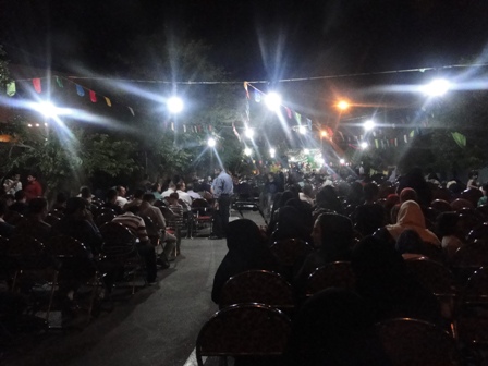 مراسم جشن نیمه شعبان و همایش انتظار ظهور موعود(عج)توسط حوزه مقاومت بسیج فاطمیون: