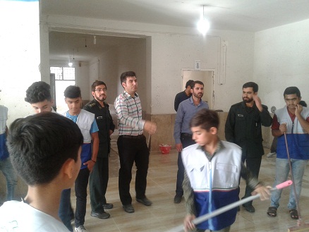 برگزاری طرح هجرت سه دانش آموزی در حوزه بسیج دانش آموزی شهید فهمیده اوز