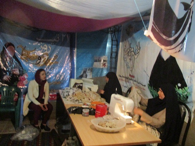 برپایی نمایشگاه عفاف وحجاب درپارک میرزاکوچک خان