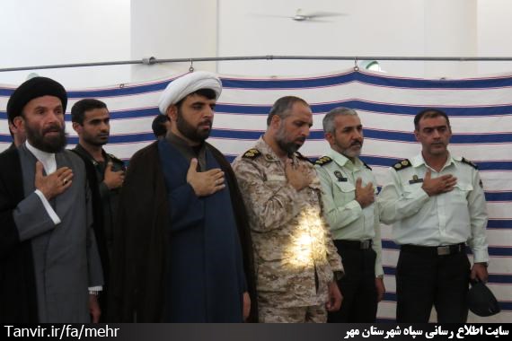 تشیییع سه شهید گمنام جنگ تحمیلی در شهر مهر