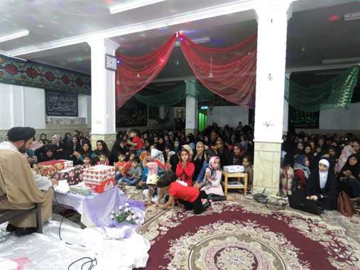 برگزاری جشن میلاد در اشکنان لامرد + تصاویر