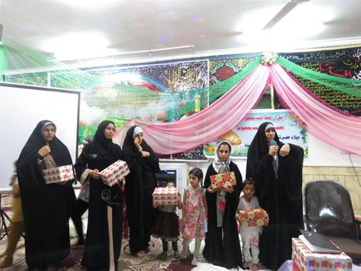 برگزاری جشن میلاد در اشکنان لامرد + تصاویر