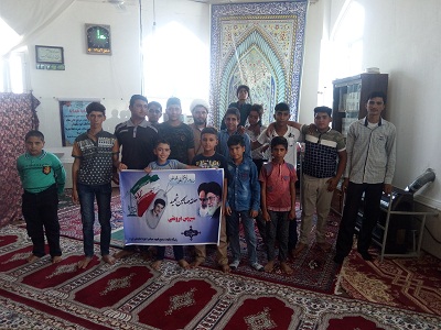 برگزاری اردوی دو روزه حلقه صالحین شهید درویشی