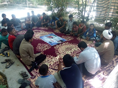 برگزاری اردوی دو روزه حلقه صالحین شهید درویشی