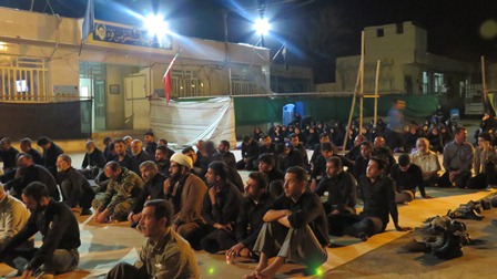 برپایی مراسم سوگواری دهه دوم محرم در سپاه سروستان
