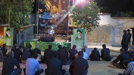 برپایی مراسم سوگواری دهه دوم محرم در سپاه سروستان