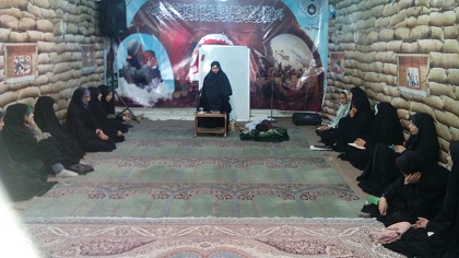 گزارشی از عملکرد کمیته خادم الشهدا خواهران شرق شیراز