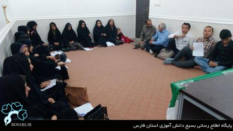 جلسه شورای فرماندهی توسط حوزه دانش آموزی شهید فهمیده مهر