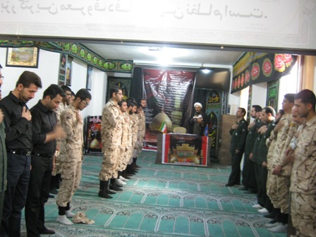 گزارش تصویری مراسم عزاداری دهه ی اول محرم الحرام در سپاه ناحیه احمدبن موسی(ع)سال96