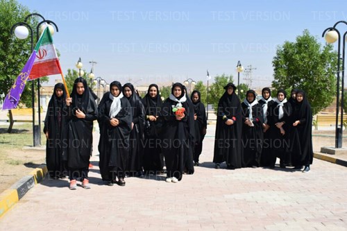 غبارویی قبور شهدای گمنام توسط دانش آموزان بسیجی شهرستان خنج