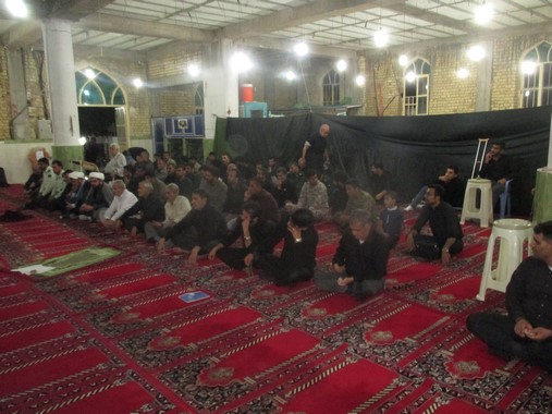 حضور در بین هیئات و عزاداران حسینی