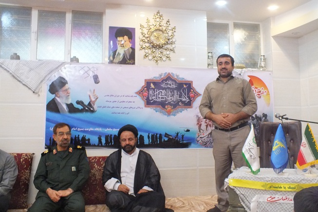 نشست سیاسی در شهرک امام حسن مجتبی (ع) سعدی