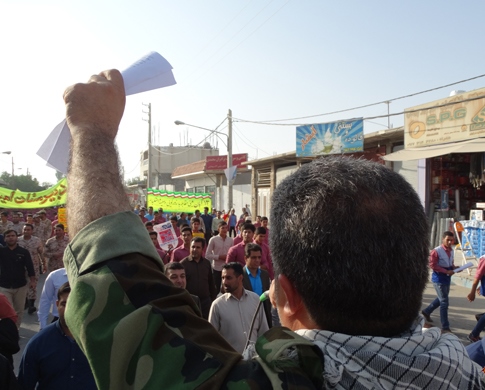تصاویری از راهپیمایی یوم الله 13 آبان در فراشبند