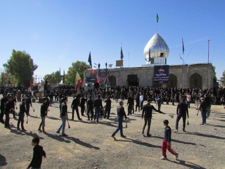 پیاده روی سروستانی ها در سالروز اربعین حسینی