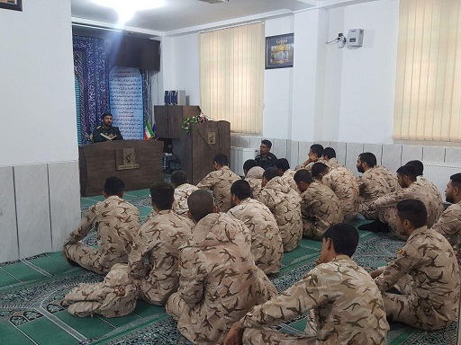 دیدار عام سربازان ناحیه احمد بن موسی (ع) با فرماندهی