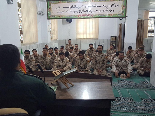 دیدار عام سربازان ناحیه احمد بن موسی (ع) با فرماندهی