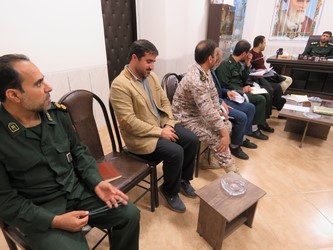 گزارش تصویری نشست اعزای شورای فرماندهی ناحیه احمد بن موسی(ع) با موضوع طرح نسیم محبت نوروز