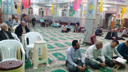 نهضت روشنگری پایگاه شهید عباسیِ حوزه سلمان در مسجد امام خمینی(ره)